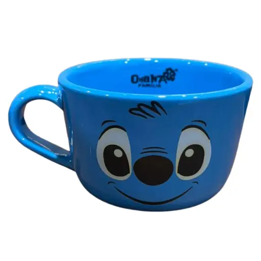 Tazon stitch azul